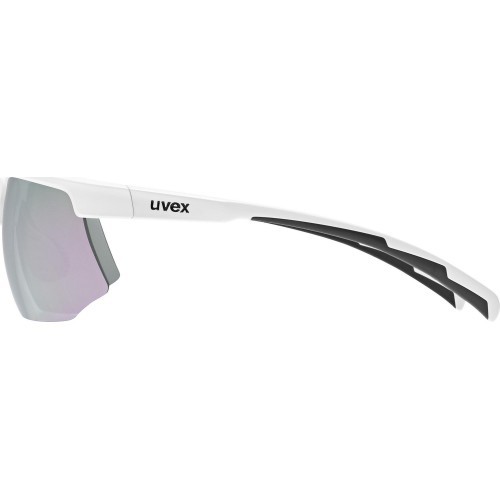 Uvex Aerios S Glasses White Matt / Mirror Rose