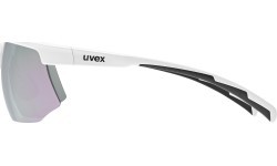 Uvex Aerios S Glasses White Matt / Mirror Rose