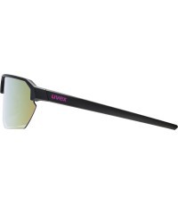 Очки Uvex Vectiv, black matt / mirror pink