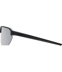 Uvex Vectiv Sunglasses, Black Matt / Mirror Silver
