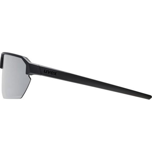 Akiniai Uvex vectiv black matt / mirror silver