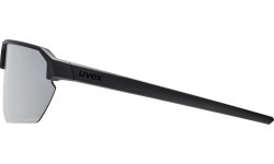 Akiniai Uvex vectiv black matt / mirror silver