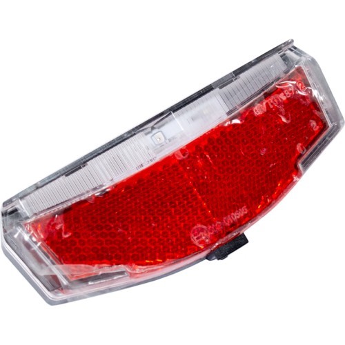Electric Bike Rear Light, Battery-Powered, 80 mm Bolt Spacing