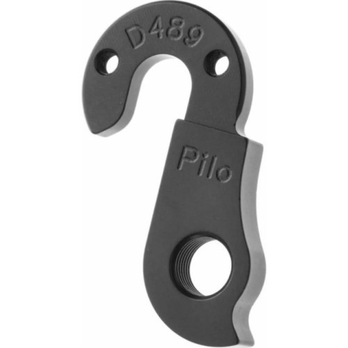 Derailleur hanger D416, CNC, black (left)