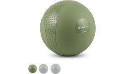 Мини медицинский мяч inSPORTline Sendelar 10.5 см / 0.5 кг - Зелёный