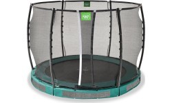 EXIT Allure Premium įleidžiamas batutas ø305 cm, žalias