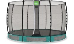 EXIT Allure Classic ground trampoline ø366cm - green