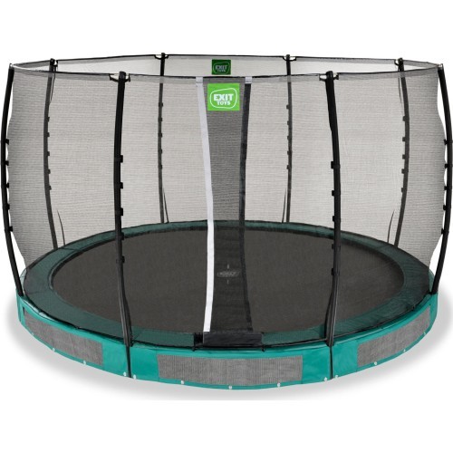 EXIT Allure Classic ground trampoline ø366cm - green