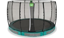 EXIT Allure Classic įleidžiamas batutas ø366 cm – žalias
