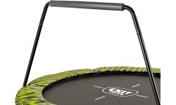 EXIT Tiggy Junior trampoline with bar ø140cm - black/green