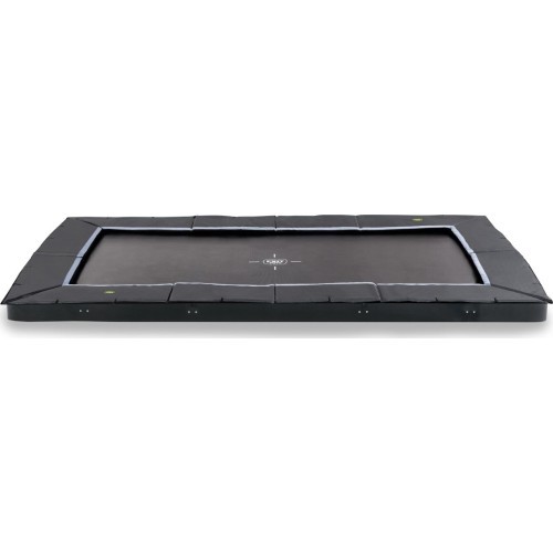 EXIT Dynamic ground level sports trampoline 275x458cm - black