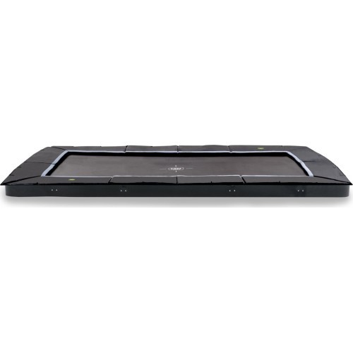 EXIT Dynamic ground level sports trampoline 275x458cm - black