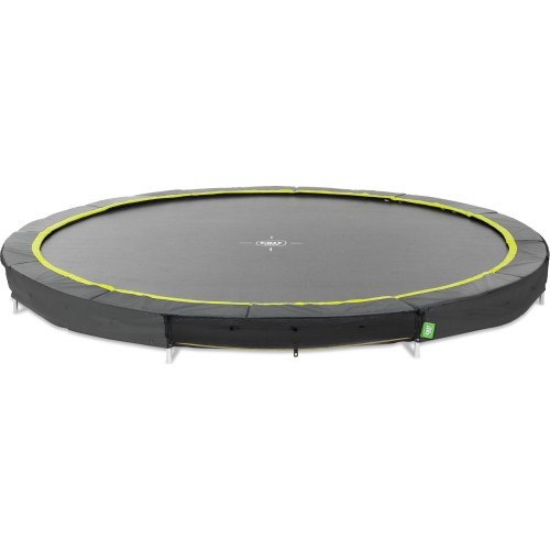 EXIT Silhouette įleidžiamas sportinis batutas ø427 cm, juodas
