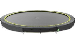 EXIT Silhouette įleidžiamas sportinis batutas ø427 cm, juodas