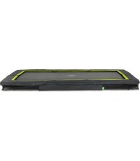 EXIT Silhouette ground sports trampoline 214x305cm - black