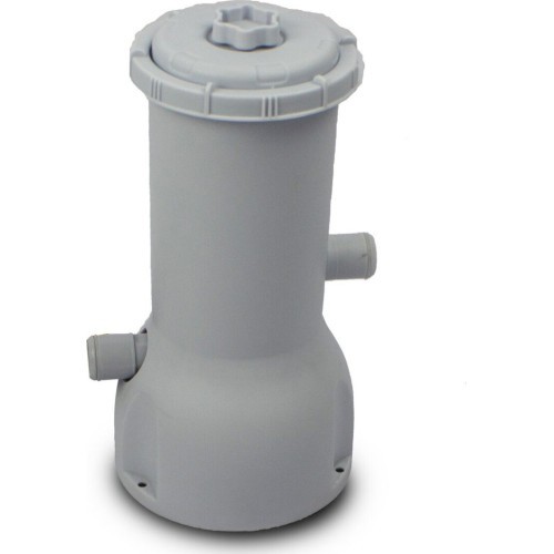 EXIT Stone pool 400x200x122cm with filter pump - grey