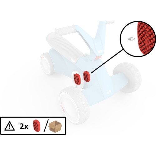 BERG GO² Blue pedalas (2 vnt.)