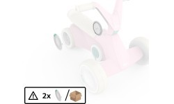 BERG GO² Pink – крышка заднего колеса (2 шт.)