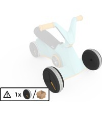 BERG GO Twirl Turquoise - Front Wheel