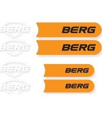 BERG GO Twirl Turquoise - набор наклеек