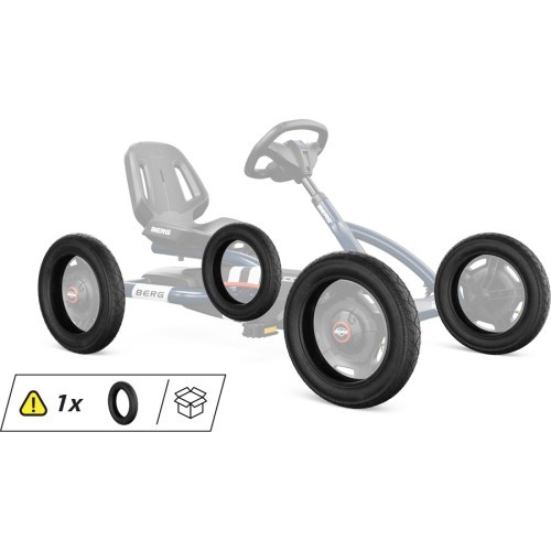 Tire 12.5x2.25-8 slick black