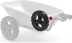 Wheel grey-black 9x2 left (red cover)