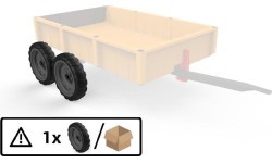 Wheel grey-black 9x2 right Farm
