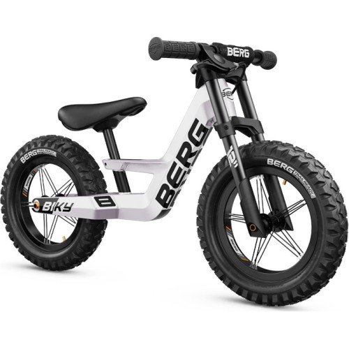 Беговел BERG Biky Cross с ручным тормозом, белый