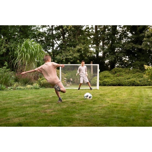 EXIT Scala aluminium football goal 180x120cm - white