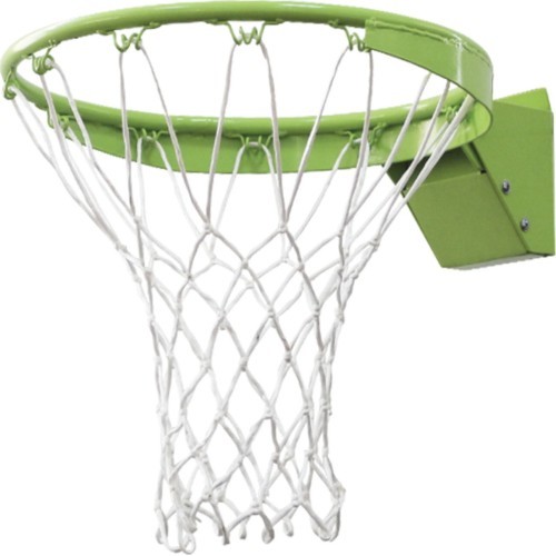 Krepšinio lankas EXIT Galaxy Dunkring su tinkleliu, metalinis, žalias, 45 cm