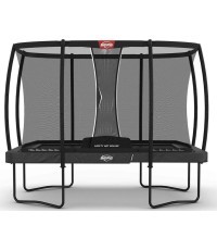 Батут BERG Ultim Champion Regular 330 серый + защитная сетка Deluxe
