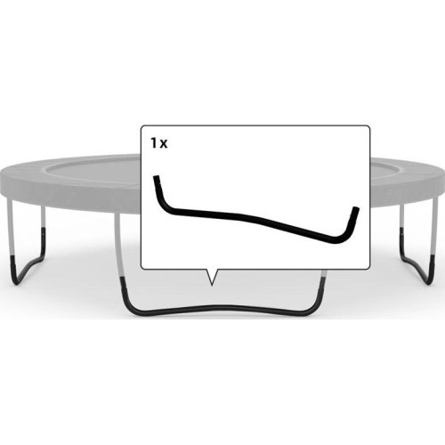 Champion/Elite W-kojelė 380 (išlenkta, juoda)