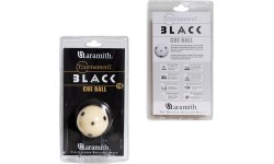 Aramith Tournament Black baltas biliardo rutulys su 6 taškais