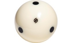 Aramith Tournament Black baltas biliardo rutulys su 6 taškais