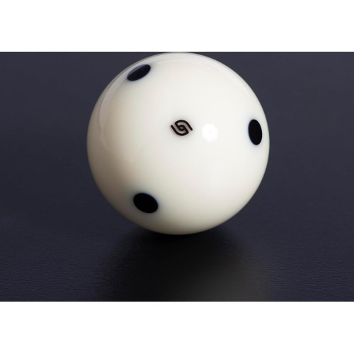 Aramith Tournament Black 6 dots cue ball