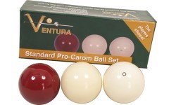 Karambolo kamuoliukų rinkinys Ventura Standard Pro-Carom 61,5 mm