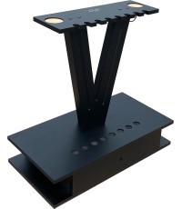 Buffalo cue stand Model V for 8 cues