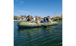Pripučiama valtis Intex Seahawk 4, 4 asmenų, su pompa ir 2 irklais, 66334