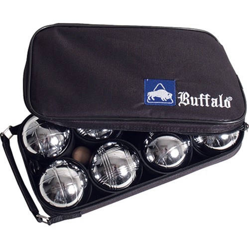 Petanque Set Buffalo, 8 metal balls