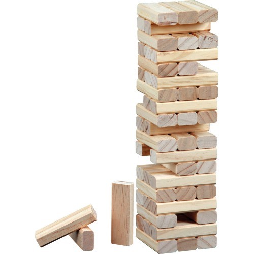 Stalo žaidimas Philos Tumbling Towers 7,5x7,5x28,5 cm