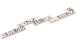 Philos domino žaidimas Double 6, 20x12,5 cm