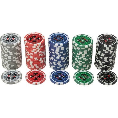 Philos Poker Set 100 chips in holder 11,5 gr