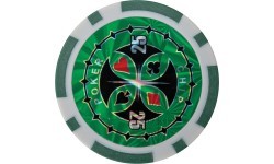 Pokerio rinkinys Philos, 100 žetonų dėkle, 11,5 g