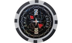Pokerio rinkinys Philos, 100 žetonų dėkle, 11,5 g