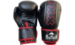 Боксёрские перчатки Buffalo Outrage, чёрно-красные, 10 oz