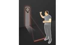 Лазерная линия броска Winmau Dart Laser Oche