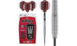 Winmau Maverick smiginio strėlytės, 80% volframo, plieninis smaigalys, 24 g