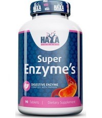 Haya Labs Super Enzyme Complex (Virškinimo fermentų kompleksas) 90 tab.