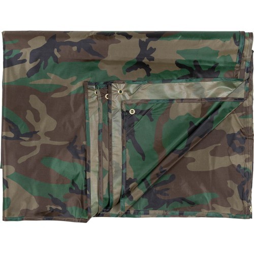 Тент MFH Tarp, Woodland, 300x400 см