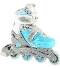 NH18331 SET 4in1 INLINE/ICE-SKATES NILS EXTREME - Blue